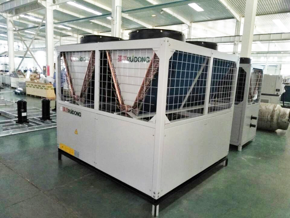 Factory R410A/R407c Modular Scroll Type Air Cooled Water Chiller with Reinforced Frame