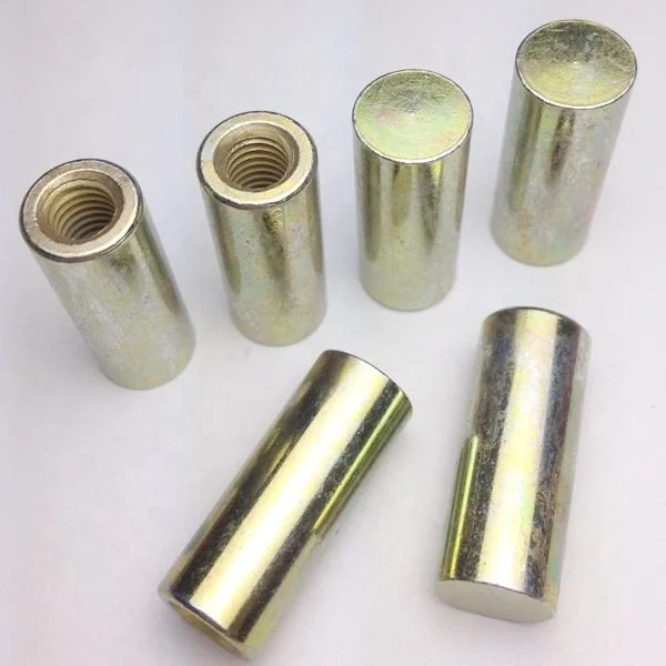 OEM Service Stainless Steel Type Hollow Metric Half Internally Female Threaded Rod Fishing Tubes CNC Machining Parts