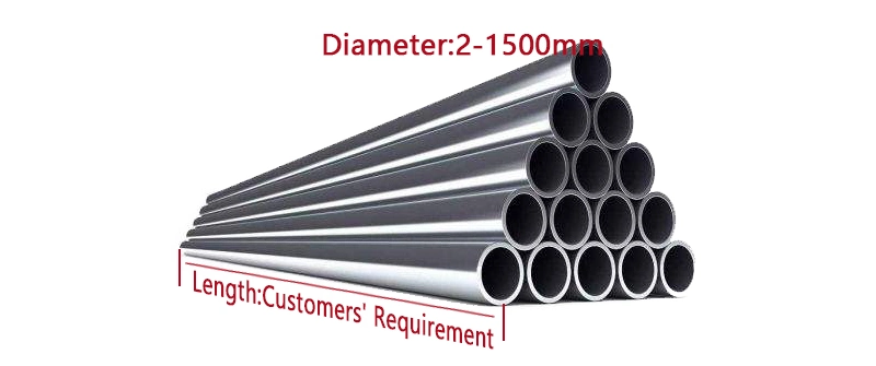 Factory Price Alu Alloy Rust Protection Length 1000mm 3000mm 6000mm 1060 1070 1080 2014 2024 2025 Round Square Aluminum Alloy Tube