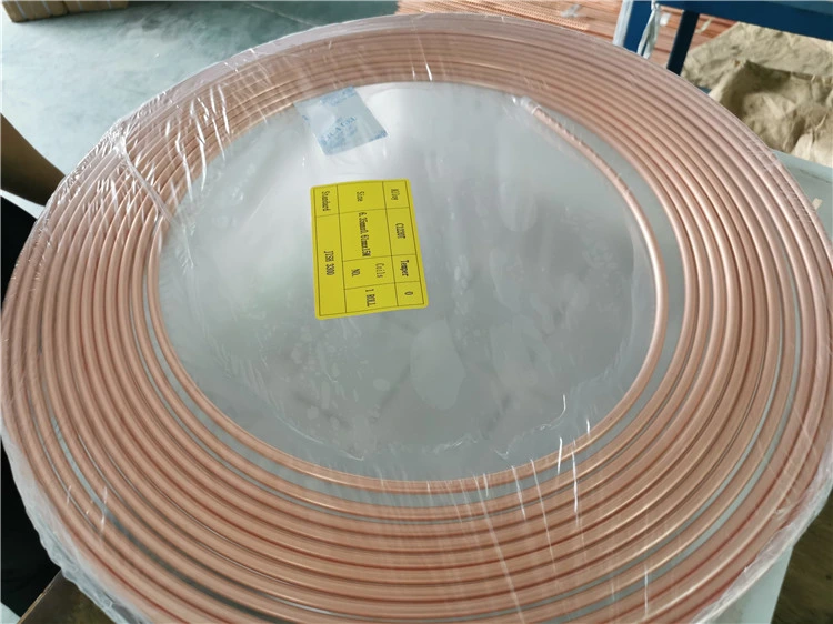 HVAC Copper Tube Refrigeration Tube Factory Price Capillary Copper Tube