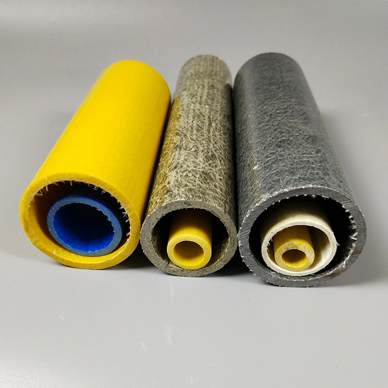 Quality Fiberglass Composite GRP Pultruded Tent Round FRP Hollow Tubing