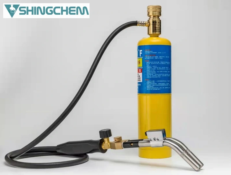 Gas Torch Trigger Start Mapp Gas Torch with Brass Steel Nozzles and 1m Hose