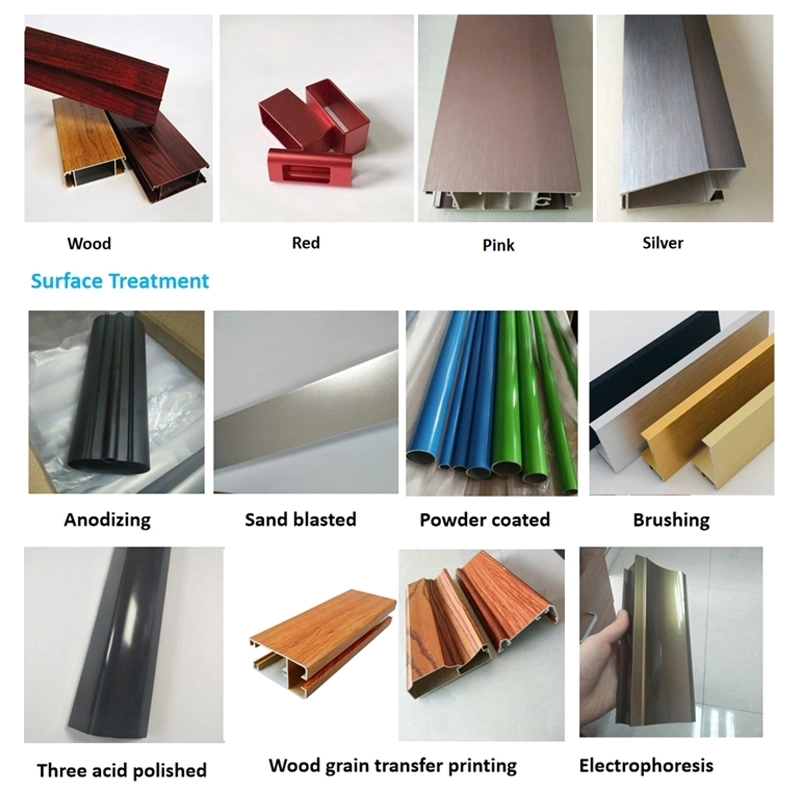 Aluminium Factory Price 20*20 Aluminum Tube for Furniture with Colored Powder Coated