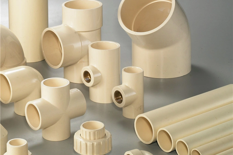 Chlorinated Polyvinyl Chloride CPVC Pipe Fitting Reducer Copper Socket Fitting Three Joint Pipe Tee Plastic Tube