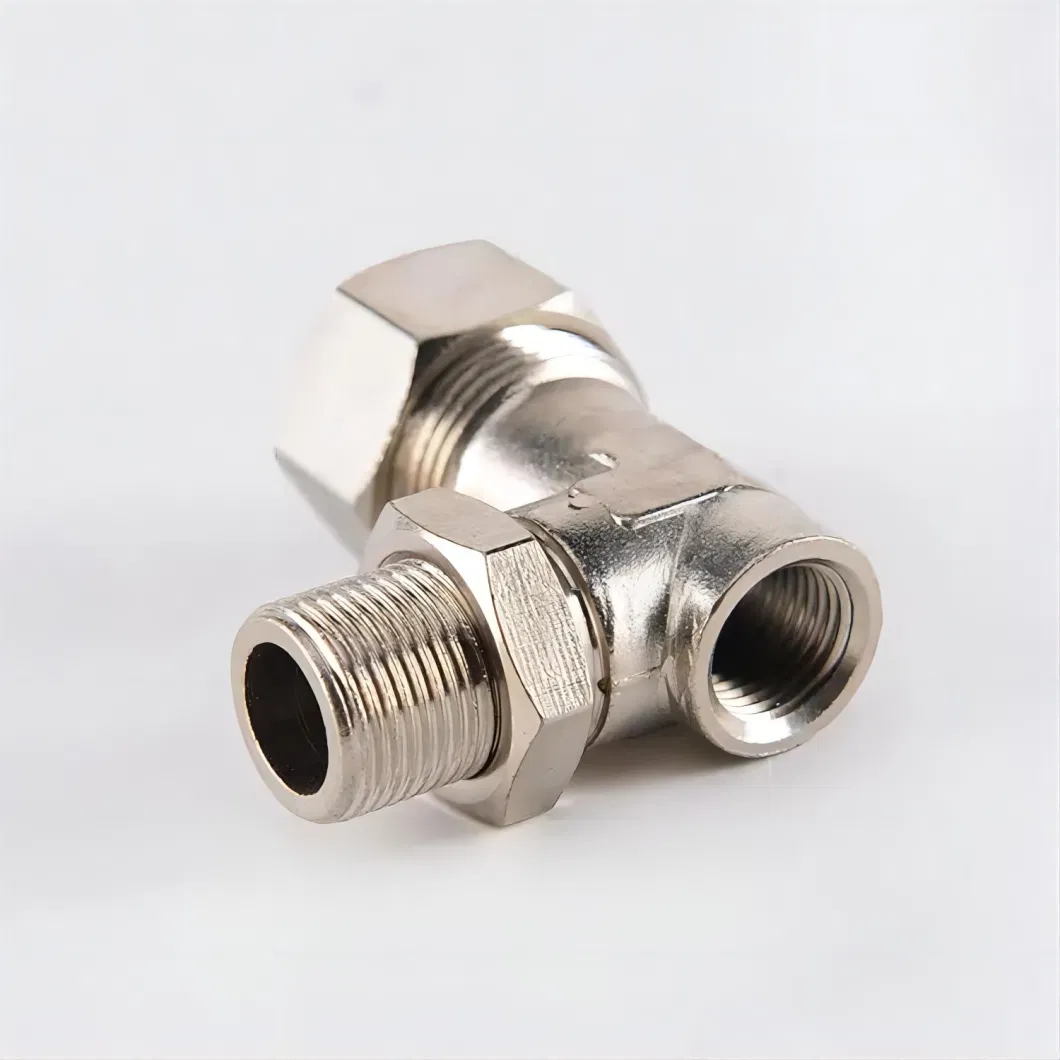 Quick Connect Air Tube Connector Copper Brass Push Fit in Pneumatic Pipe Fittings