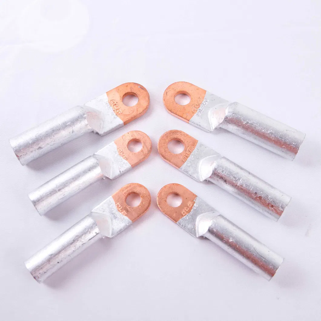 High Voltage Copper Tube Terminal Lug Crimped Connector