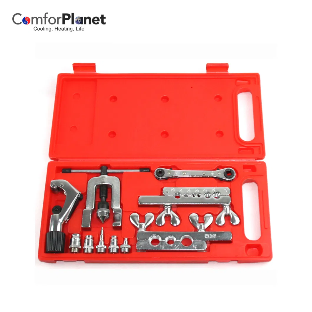 45 Degree Flaring and Swaging Tool Kit for Refrigeration Soft Copper Tube CT-278