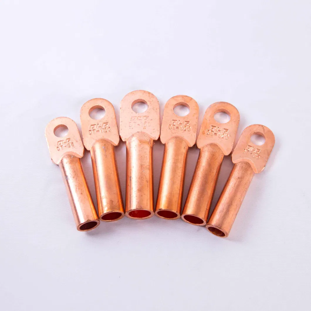 High Voltage Copper Tube Terminal Lug Crimped Connector