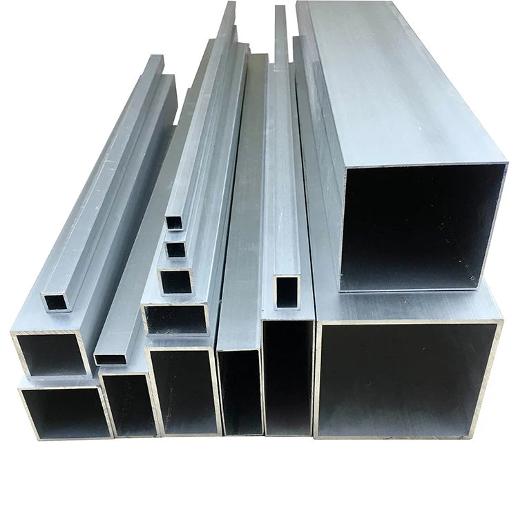 Polished Square Tube Anodizing Rectangular Aluminum Alloy Pipe for Spare Parts (1050 1000)