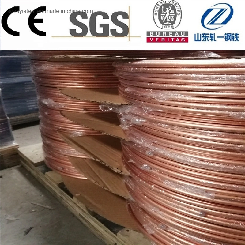 C11000 C10100 AC Refrigerator 4mm 6mm Copper Tube