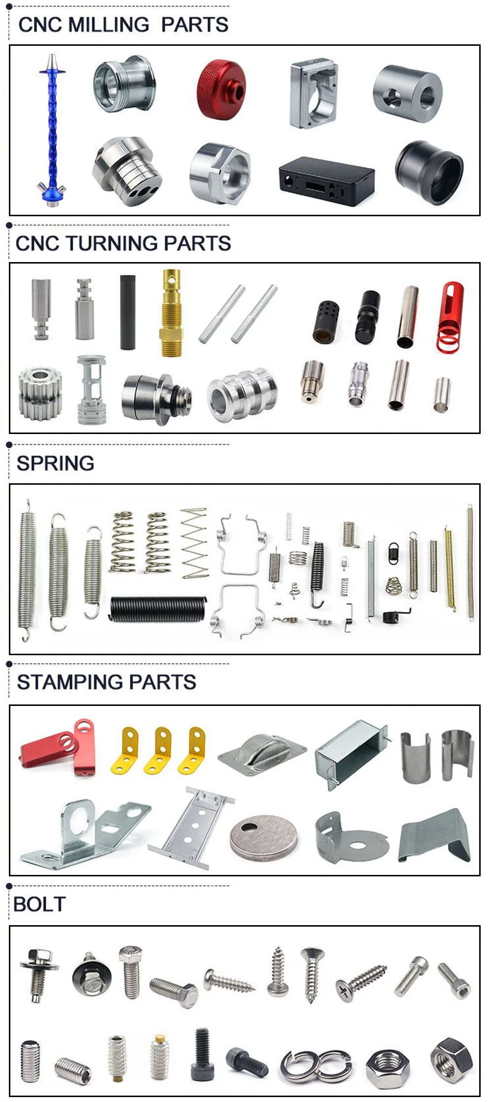 Hardware Factory Customized Stainless Steel CNC Machined Parts Tube Aluminium Female Internally Threaded Rod