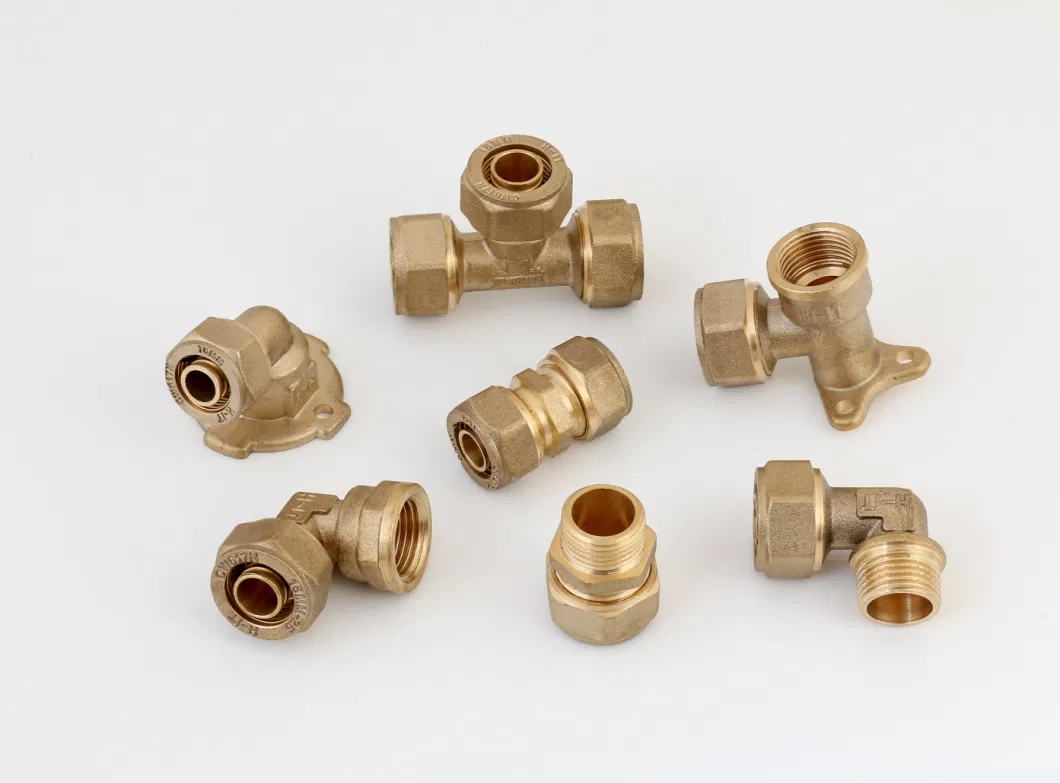 Cap Brass Capillary Soldering Fittings for Copper Tube