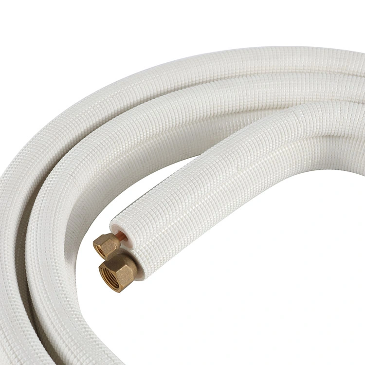 Fireproof Insulation Air Conditioner PVC Coated Copper Pipe