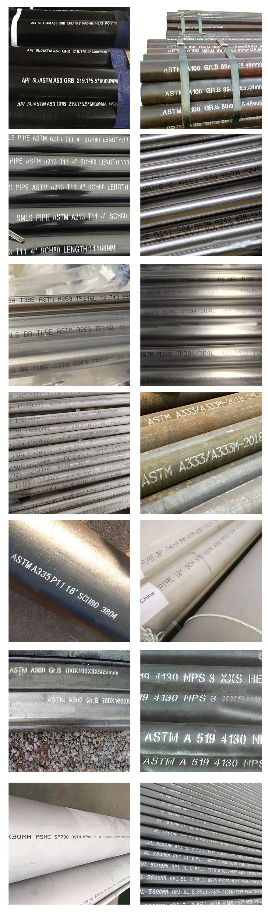 Honed H8 C20 ERW Carbon Steel Extrusion Nichrome SAE52100 Welded Seamless Elliptical Sizes Scaffolding Titanium Galvanized Square Rectangular Copper Steel Tube