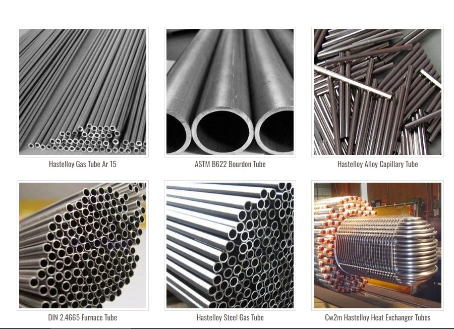 ASTM B622 B626 N06455 N06455 Alloy Seamless Tubing