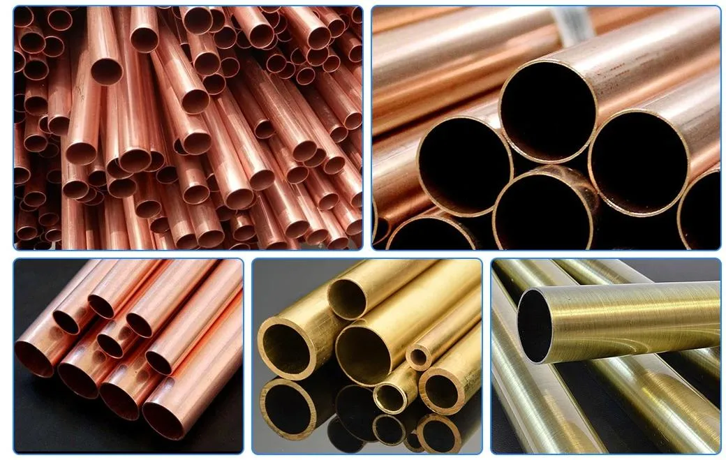 C68700 C44300 C70620 Copper Alloy Seamless Condenser Tubes for Heat Exchangers