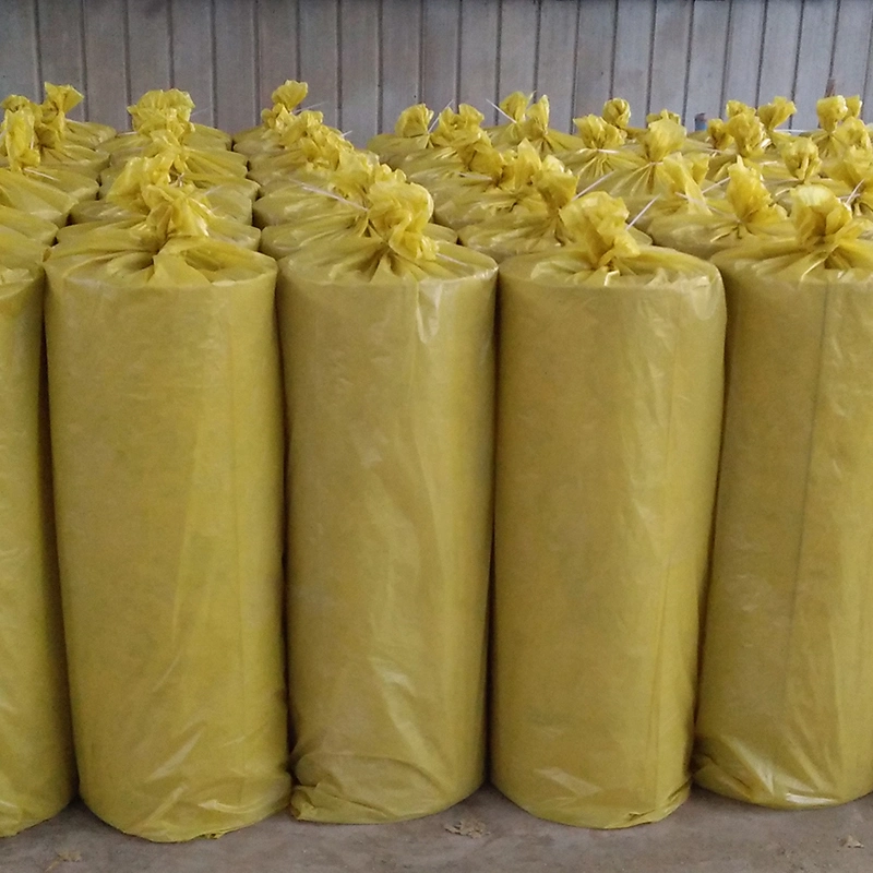 Aluminum Foil Mineral Rock Wool Pipe for Exhaust Pipe Insulation