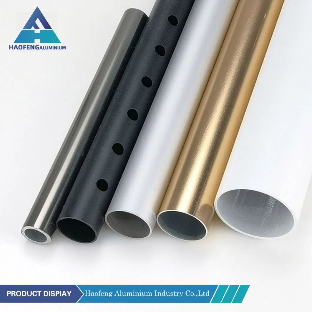 Aluminum Profile Round Aluminium Tube Extruded Round Bars Tube