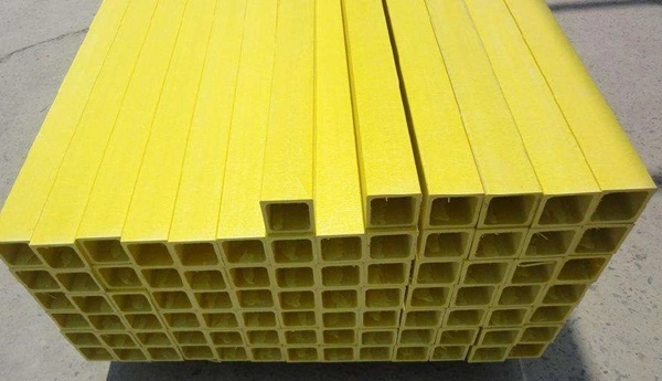 Fiberglass Square Tubes FRP Square Tube Composite Plastic Square Pipe Tube GRP Pultrusion Square Tube