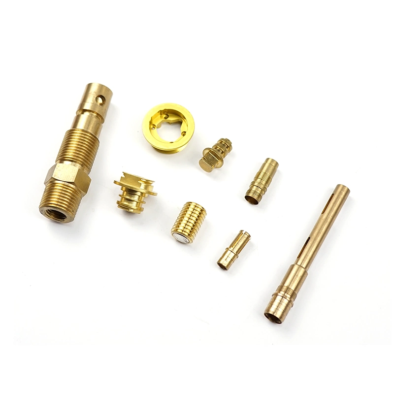 CNC Milling Parts Custom Fasteners Accessories Anodized CNC Machining Part Machined Aluminum Pipe Fittings Parts Brass Part