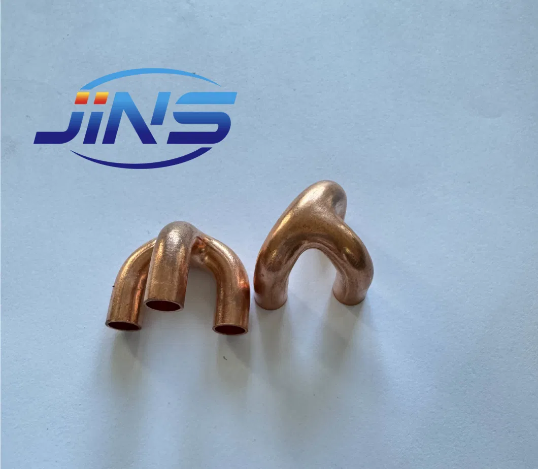 OEM Custom Size 90 180 Degree Copper Tube Pipe Return Bend