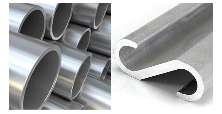 6061 7005 7075 T6 Round Thin Wall Aluminum Pipe Rectangular Anodized Extruded Aluminum Alloy Tubes Pipe