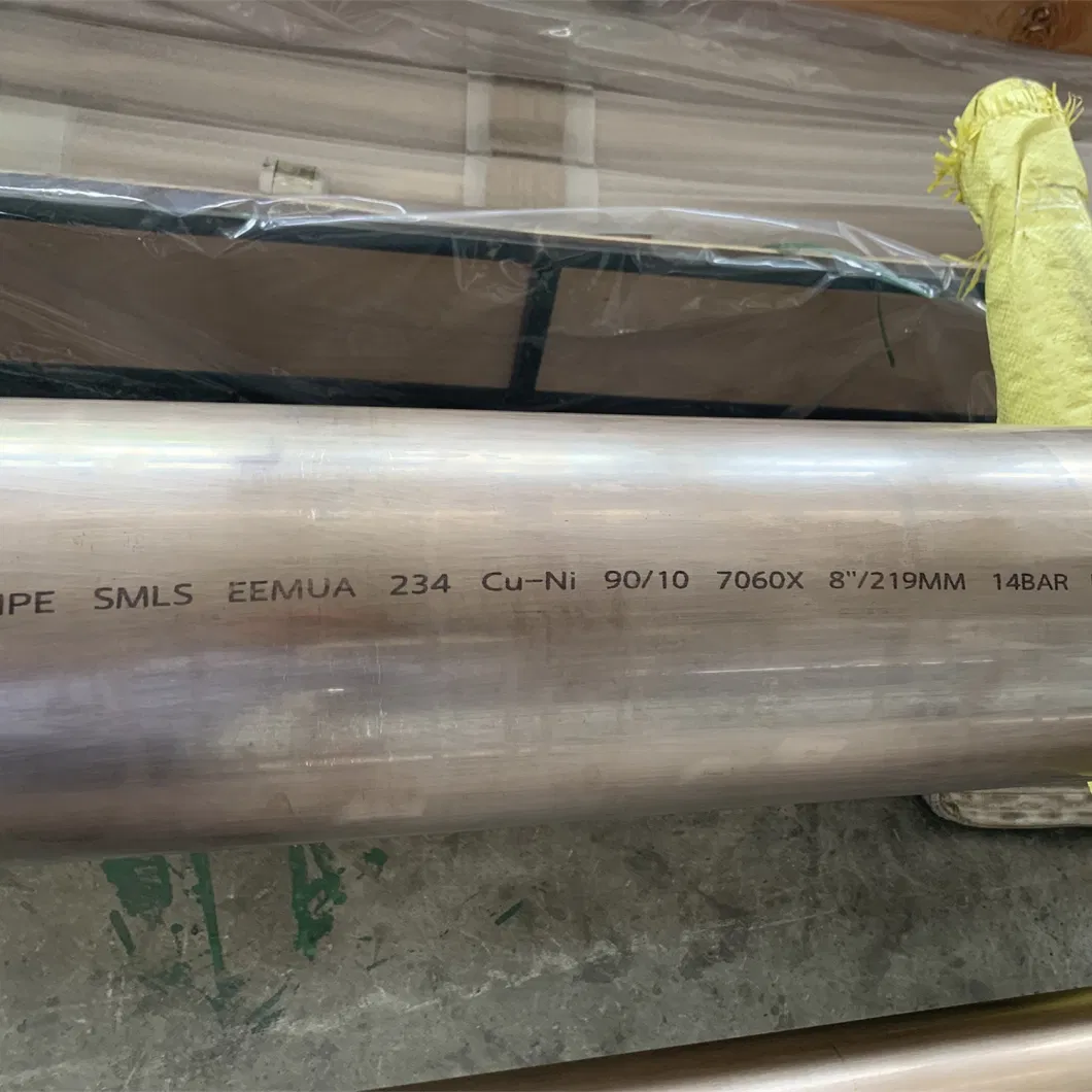 Round Copper Pipe with Long Term Corrosion Resistance for Oil Refinery