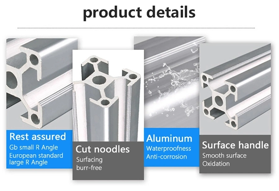 Aluminum Wood Grain Printed Office Partition Aluminum Profiles Aluminum Square Hollow Tube