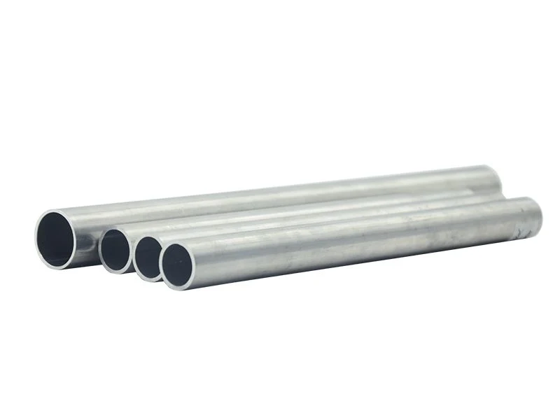 Seamless Cold Rolled Aluminum Tube Polished Hairline Satin Welded O Header Tube