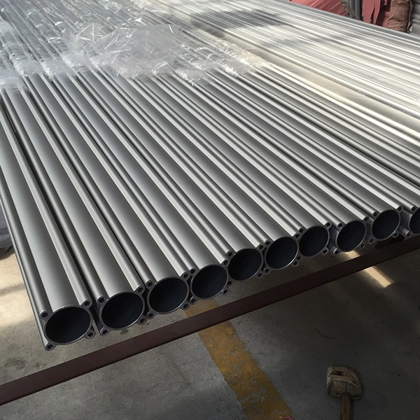 Honed Round Profile Anodized Polished Pipe Extruded Thin Wall Aluminum Telescopic Tube for Pneumatic Cylinder