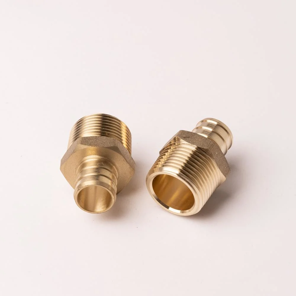 Brass Quick Connector Hose Barb Fitting Brass Metric Barbed Male Hose Fittings Brass Fitting Air Hose Connector Expansion Pipe