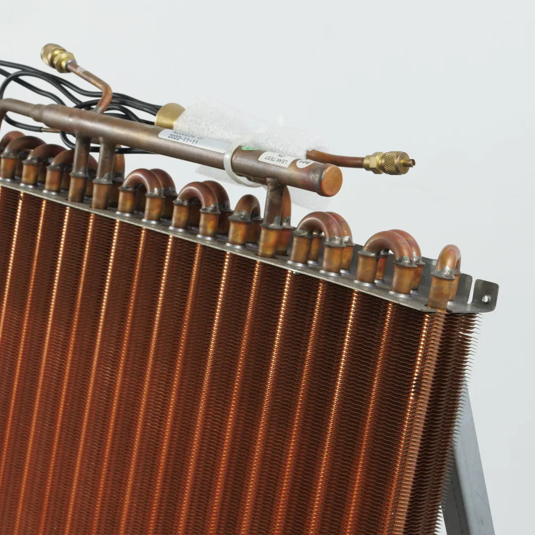 Copper Tube with Copper Aluminum Fin Coil Condenser/Radiator