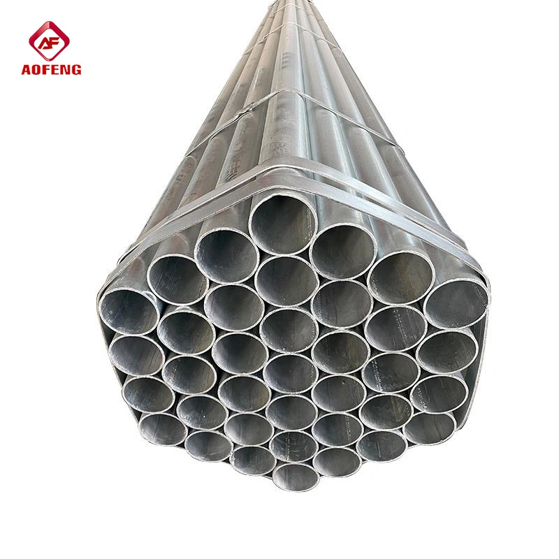 4X4 Square Tubing Back Annealing Galvanized Steel Round Tube in Stock