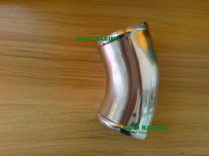 45 Degree 3&prime;&prime; Car Aluminum Mandrel Bend Tube with Bead Polished Pipe