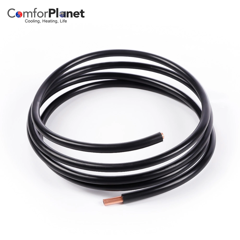 China Factory Price Black PVC Coated Copper Tube/Pipe Price for Air Conditioner