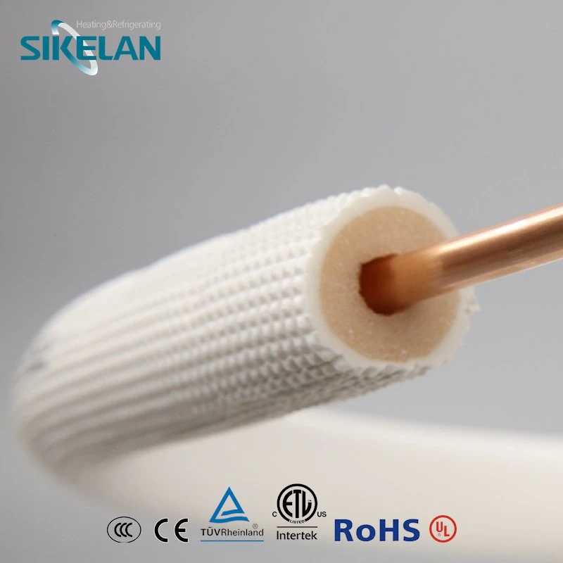 Anti-Corroison Heat Insulation PE Coated Pure Copper AC Units Connecting Pipe