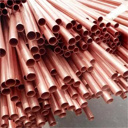 ASTM B280/B111/B152 C11000 C12200 C10100 C10200 Copper Bright Seamless Tube Copper Tube