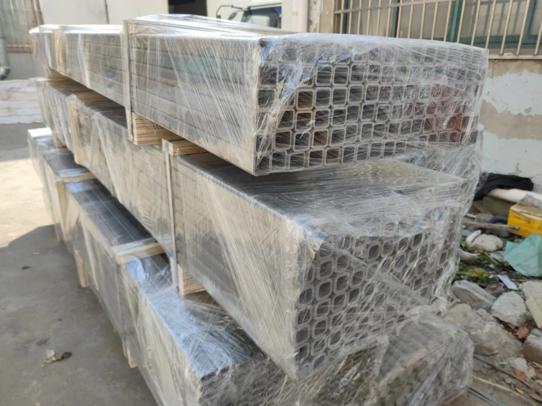 China Supplier 6061 T6 Square Rectangular Aluminum Hollow Tubes