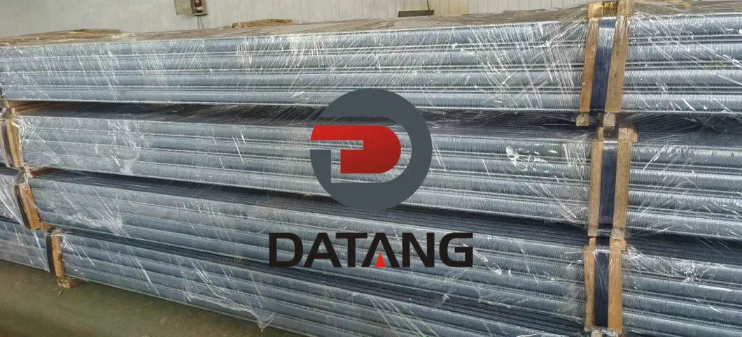 Brazing Elliptic/Elliptical/Oval Finned Tube with Rectangular Fins for Air Cooled Heat Exchanger