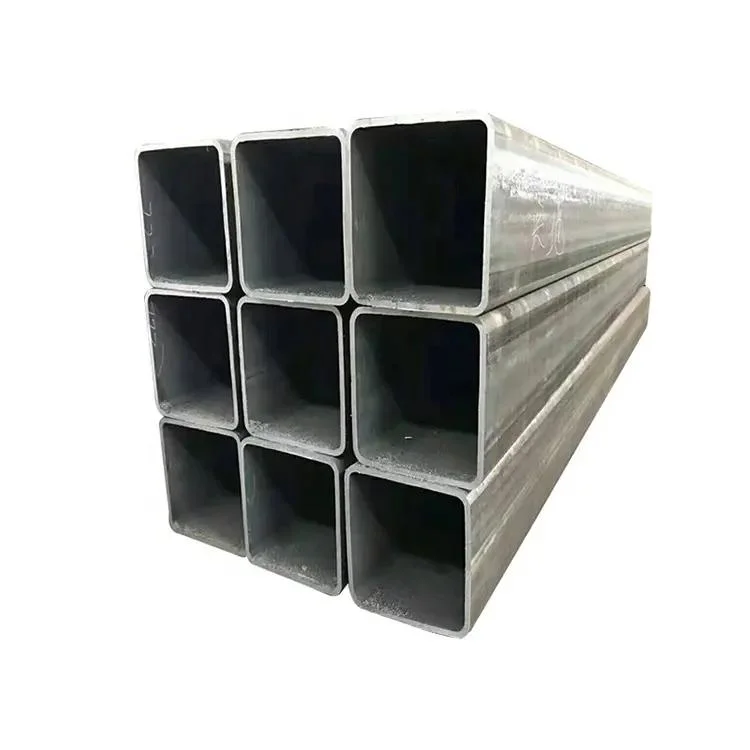 Q235B Galvanized Carbon Steel Square Rectangular Tube for Fence Construction