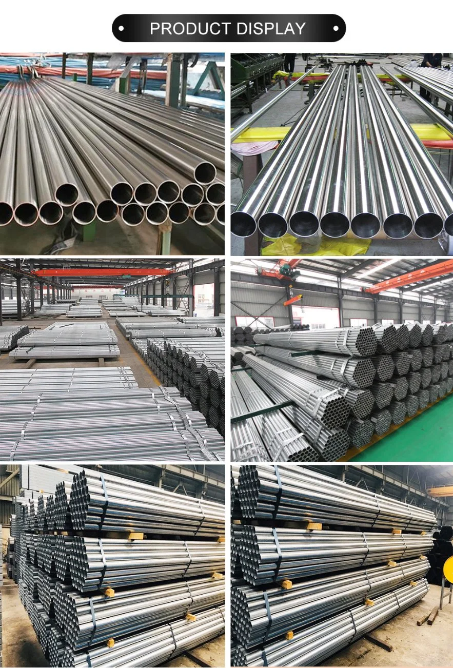 Q235/Q195/Q345/A36/10*10-600*600mm/0.5-12.0mm/Pre Galvanized/Hot DIP Galvanized/Black Mild/ERW/Welded/Square/Aluminum/Stainless/Carbon Steel Tube/Pipe