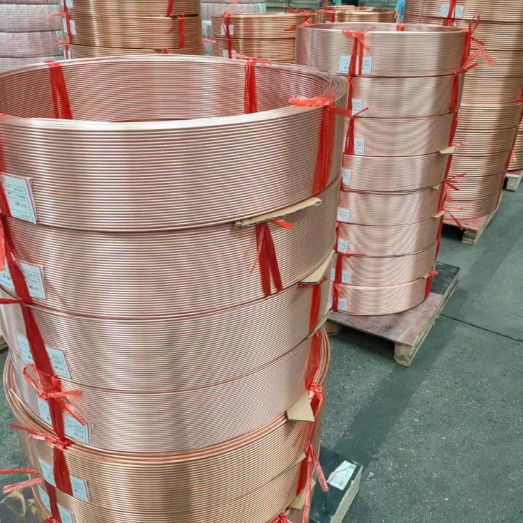 1/2 3/4 Copper Coil B280 C12200 C2400 Air Conditioner Copper Pipe Price Per Meter 12000BTU 18000BTU Copper Pipe Air Conditioner