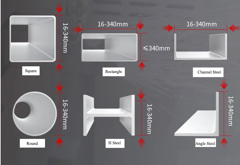 Pipe Fiber Laser Cutting Machine Fiber Laser Tube Cutter Tube Laser Price