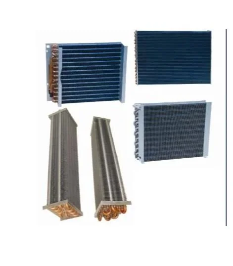 Air Conditioner Parts L Shape Copper Tube Aluminium Fin Evaporator