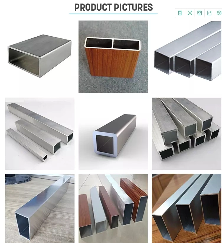 6061 Rectangular Square Aluminum Tube in Large Sizes