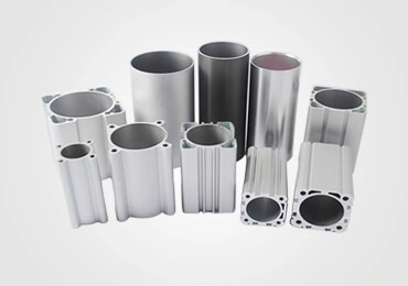 Honed Round Profile Anodized Polished Pipe Extruded Thin Wall Aluminum Telescopic Tube for Pneumatic Cylinder