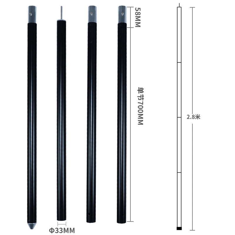 Rust-Resistant Aluminum Tube for Lightweight Tent Poles