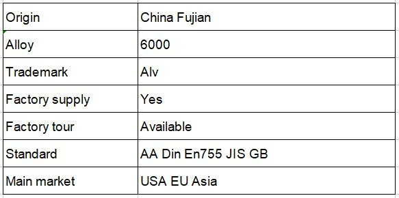 6063 Extrusion Aluminium Pipe Profile Rectangle Wood Grain/Powder Coated Hollow Tube