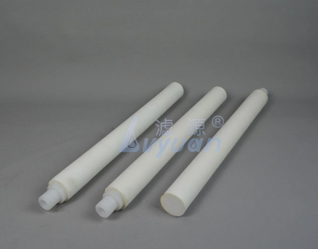 Solid Plastic Plug Industrial High Porous PA PP PE PTFE Sintered Filter Tube with 10/20/30/40 Micron Sintering Powder Media