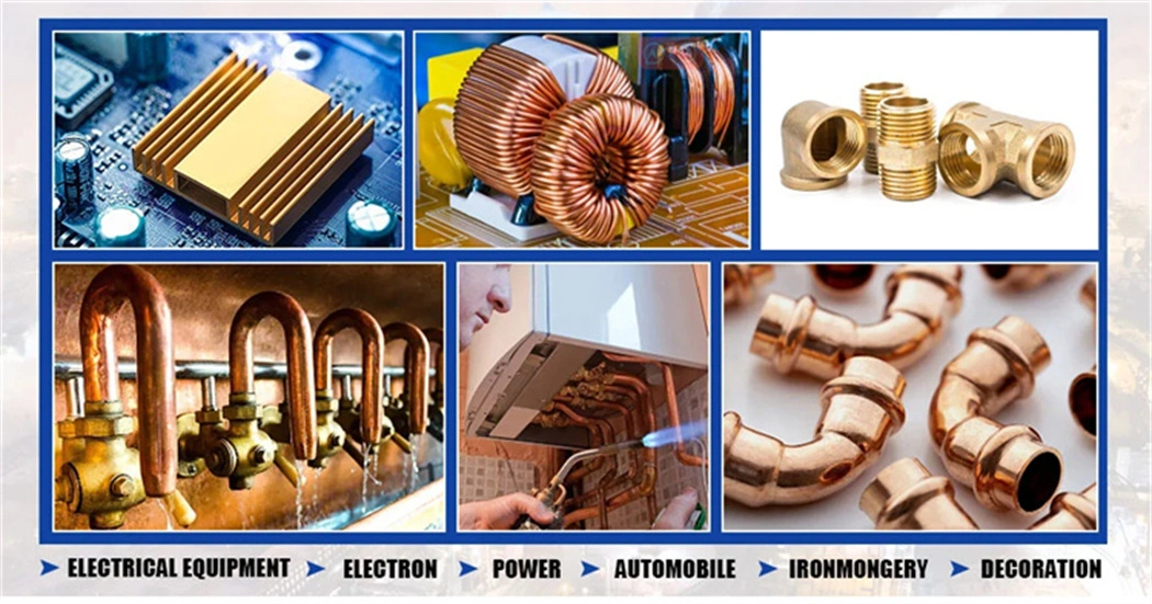 Copper Tube Copper Cooling Tube Dhp Copper Tube